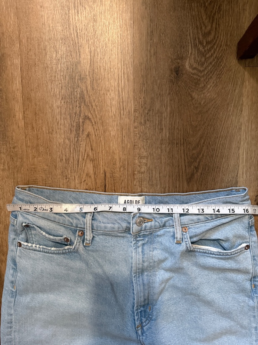 Agolde Wide Leg Jeans Size 30 - Picture 13 of 16